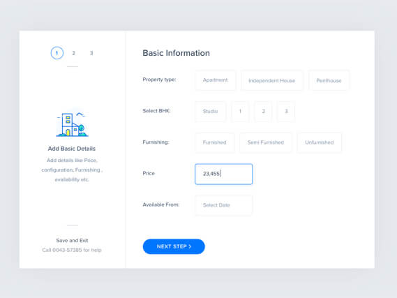 Housing Dev Panel UI