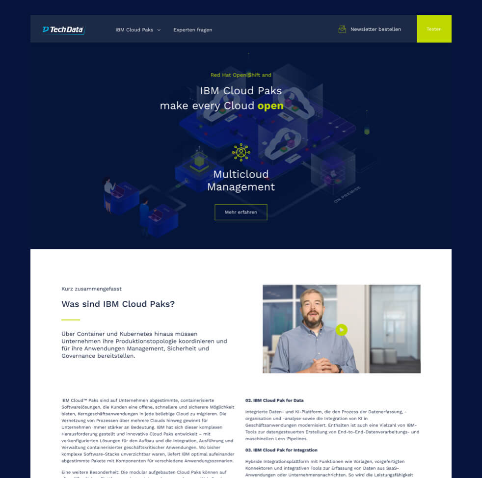 Tech Data illustration